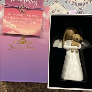 Angel Figurine with Dog